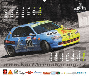 Kalendář Kart Arena Racing Teamu 2008