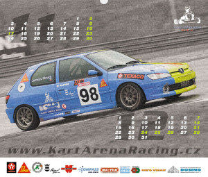 Kalendář Kart Arena Racing Teamu 2008