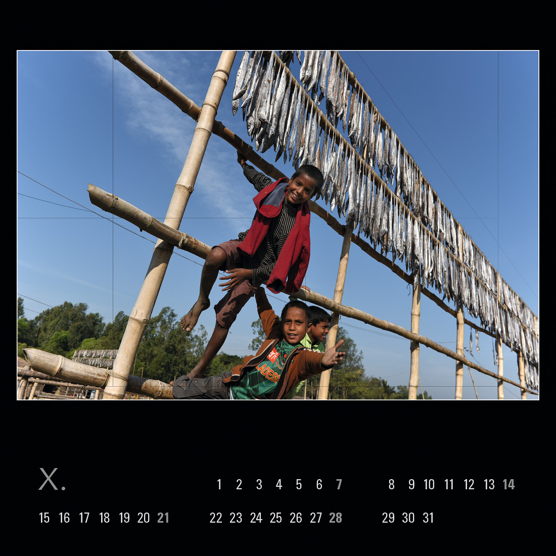 Kalendář „Welcome to Bangladesh 2018“