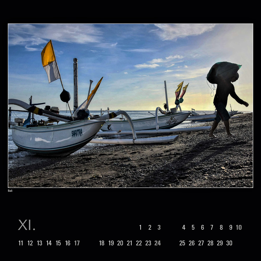 Kalendář 2019 – Bali