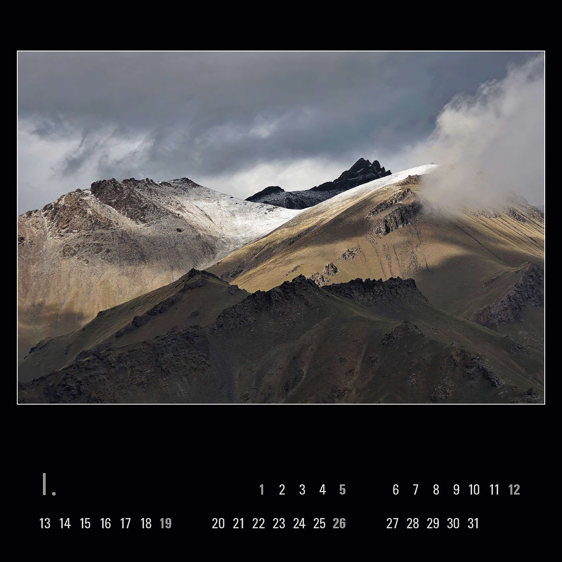 Kalendář – Kyrgyzstán 2020