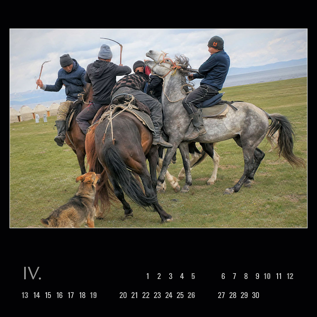 Kalendář – Kyrgyzstán 2020