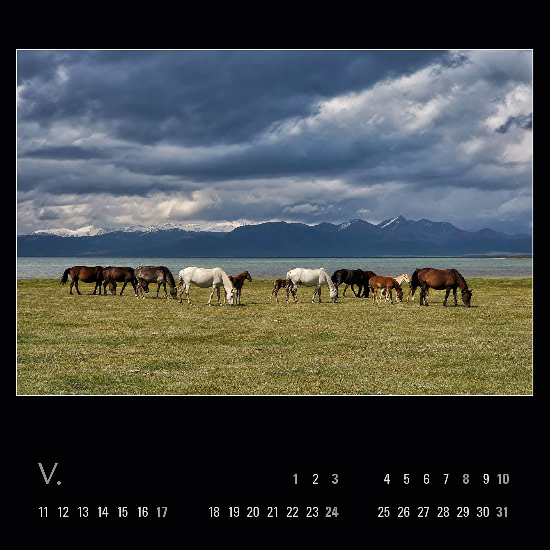 Kalendář – Kyrgyzstán 2020