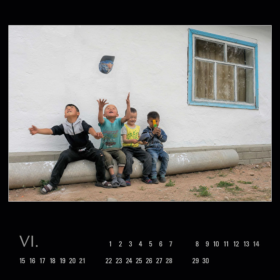 Kalendář – Kyrgyzstán 2020