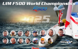 Kalendář 2025HydroGP F500